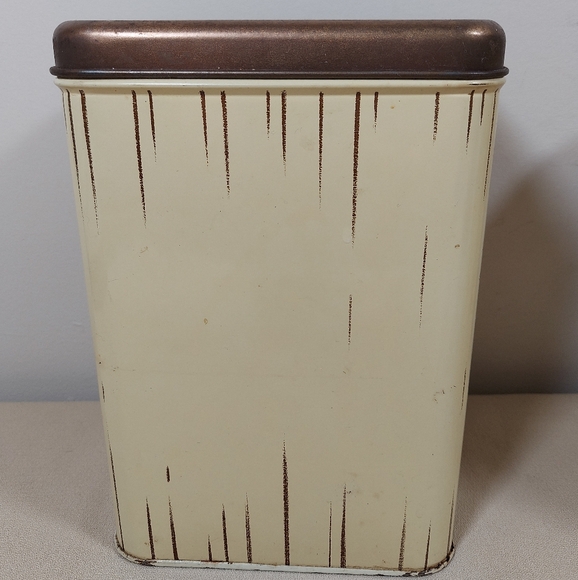 Cheinco Tin Canisters Labeled Flour Sugar Coffee Tea Bicentennial Set 1776 Eagle - Picture 5 of 16